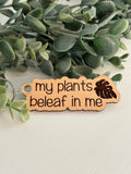 Plant Keychains